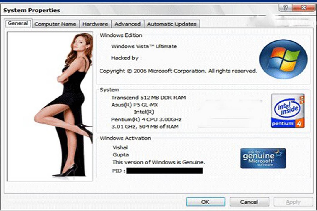How to Change System Properties OS and Manufacturer Logo