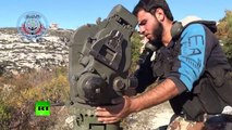 Video by FSA brigade said-to-show Russian helicopter destroyed by TOW near Su-24 crash site