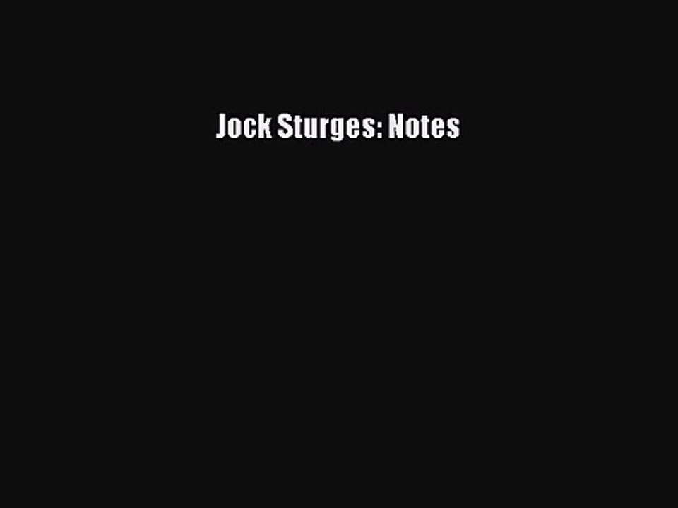 [PDF Download] Jock Sturges: Notes [Read] Full Ebook