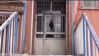 Van'da Okula Molotoflu Saldırı Sonrası Görüntüler