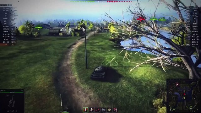 Страта за минуту для быстрых танков на Комарине от Sasha BANG [World of Tanks]