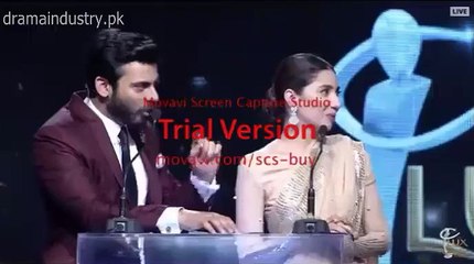 Check out the Smile of Mahira When Fawad was Teasing Meera