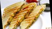 Egg Bhurji Sandwich-Grilled Egg Cheese Sandwich-Easy and Quick Sandwich recipe-Egg Sandwic
