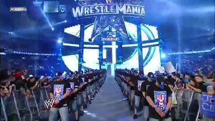 John Cena's 25th Anniversary of WrestleMania Entrance