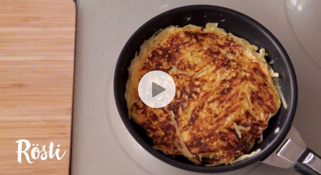 Recette de rösti, une succulente galette de pommes de terre suisse - Gourmand