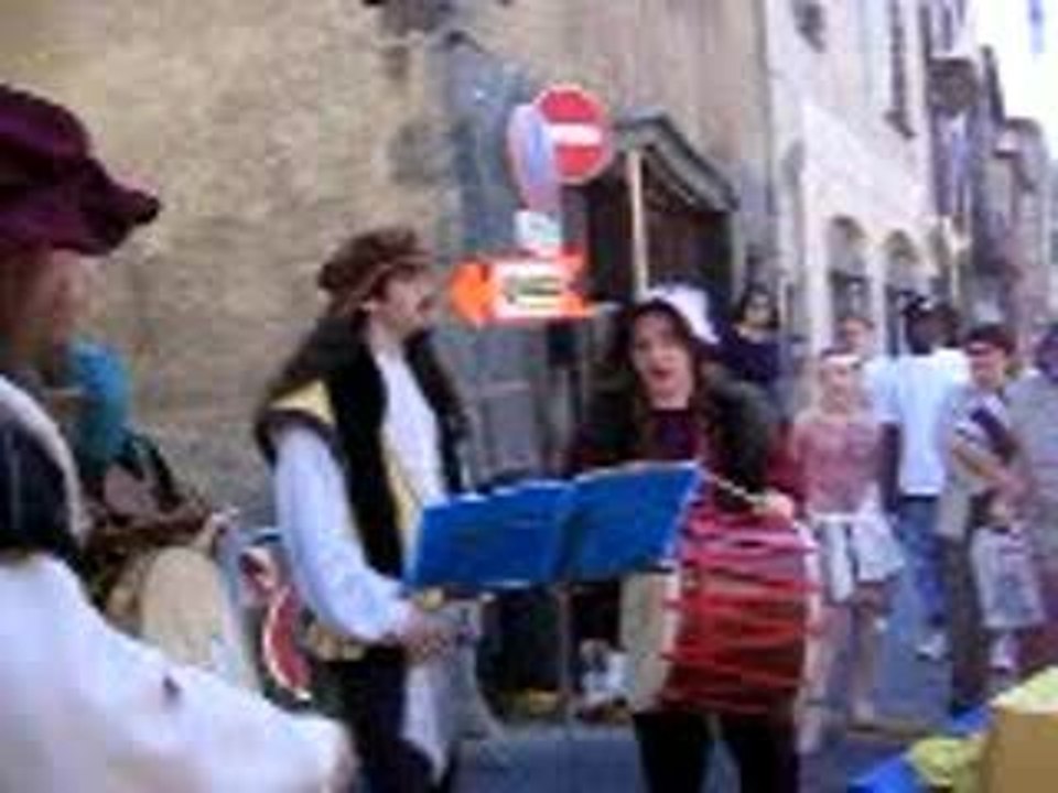 Troubadour sous un stop 2