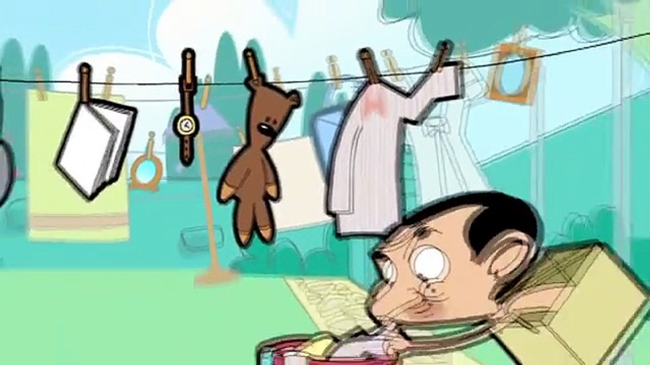 Mr Bean - Jas Fasola -  Spring Clean - Wiosenne porzadki part  4 [HD]