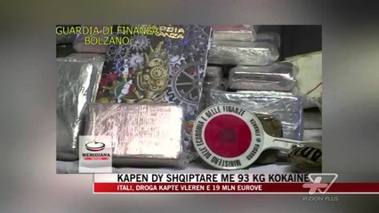 Kapen dy shqiptarë me 93 kg kokainë - News, Lajme - Vizion Plus
