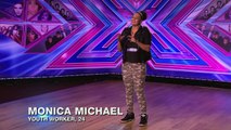 Monica Michael sings Pretty Little Sister | Room Auditions Week 2 | The X Factor UK 2014