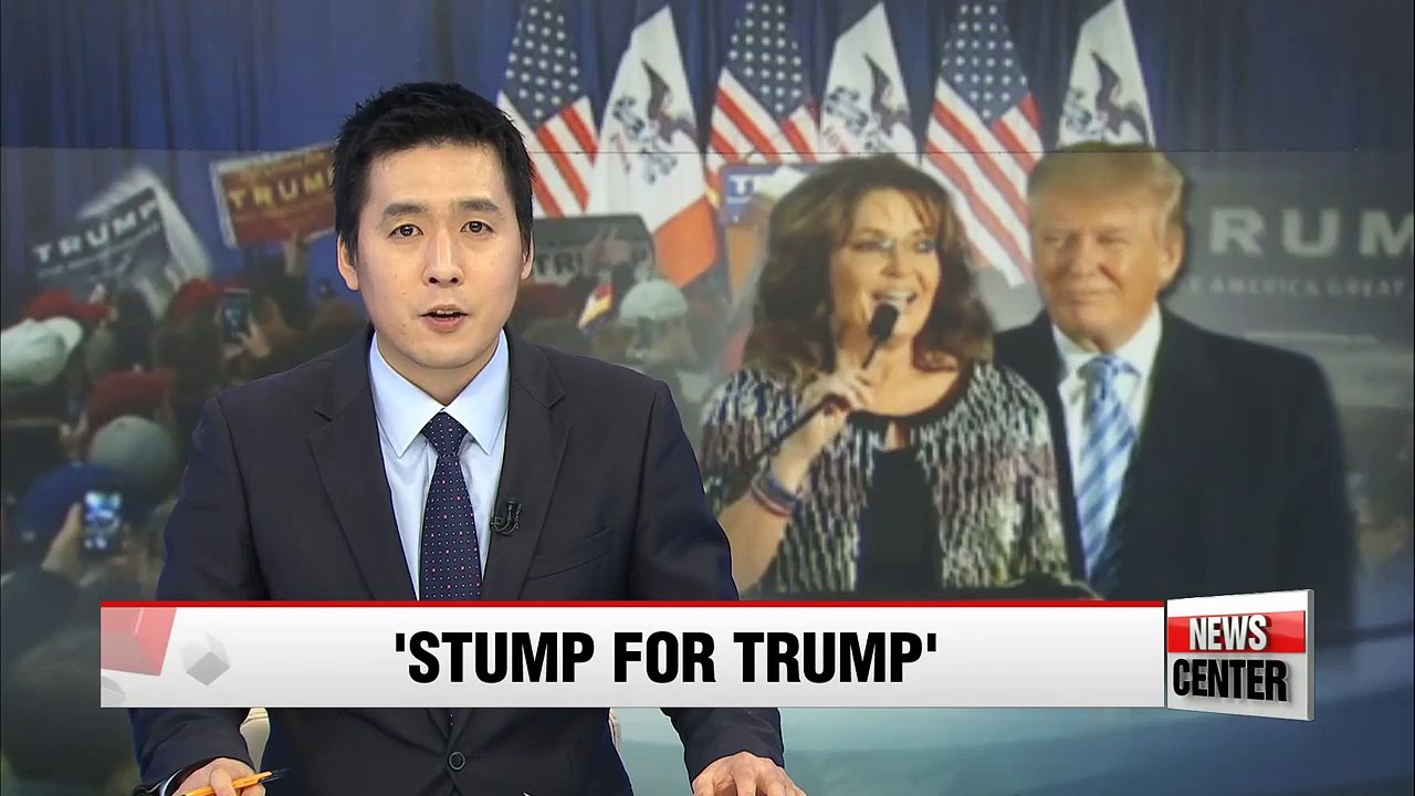 Sarah Palin endorses Donald Trump at Iowa rally