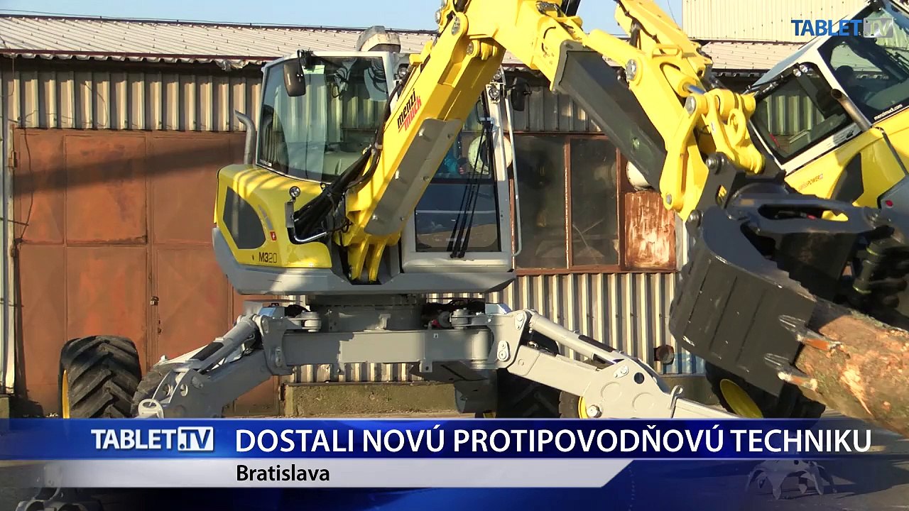 Vodohospodári dostali novú protipovodňovú techniku