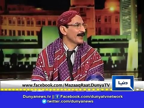 Very funny Iftikhar Thakur as Qaim Ali Shah in Mazaak Raat