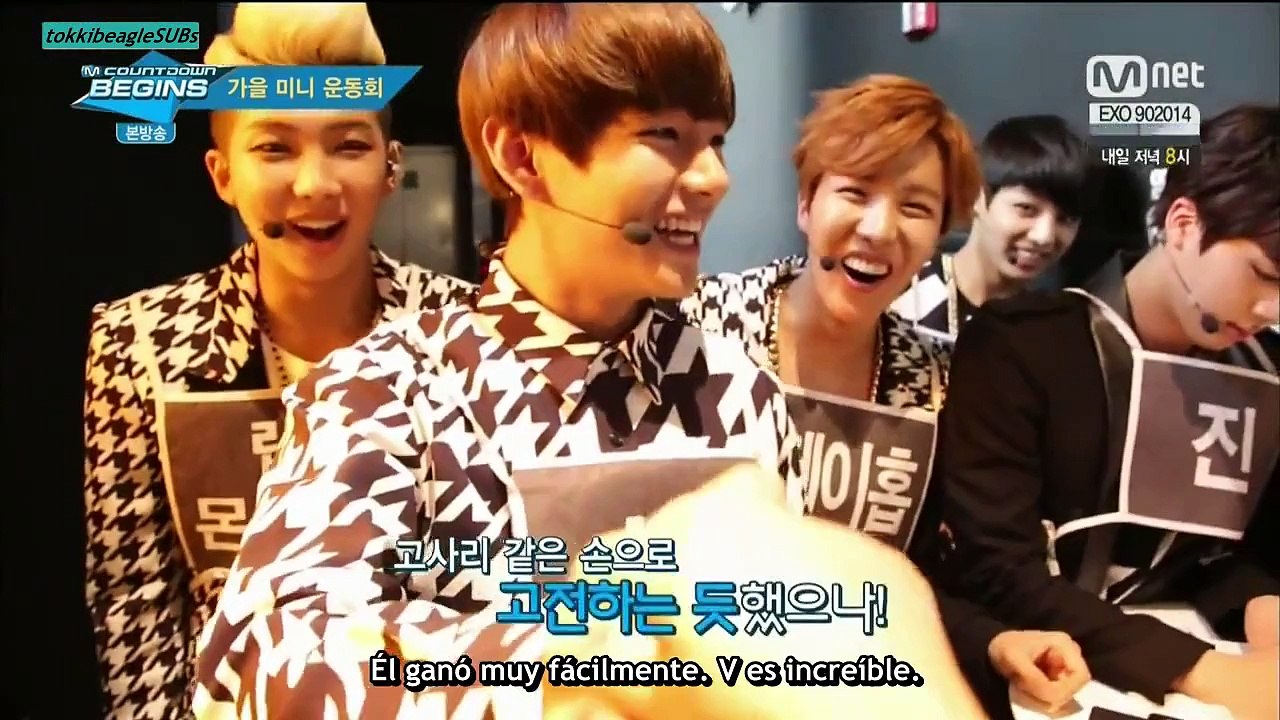 [SUB ESPAÑOL] 141002 M.C. Begins Fall Mini Sport Day