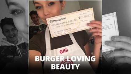 Burger loving top model Gigi Hadid wins MasterChef