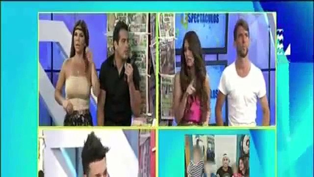 Espectaculos 20-01-2016 : Jeferson Farfan responde con foto a Melissa Klug