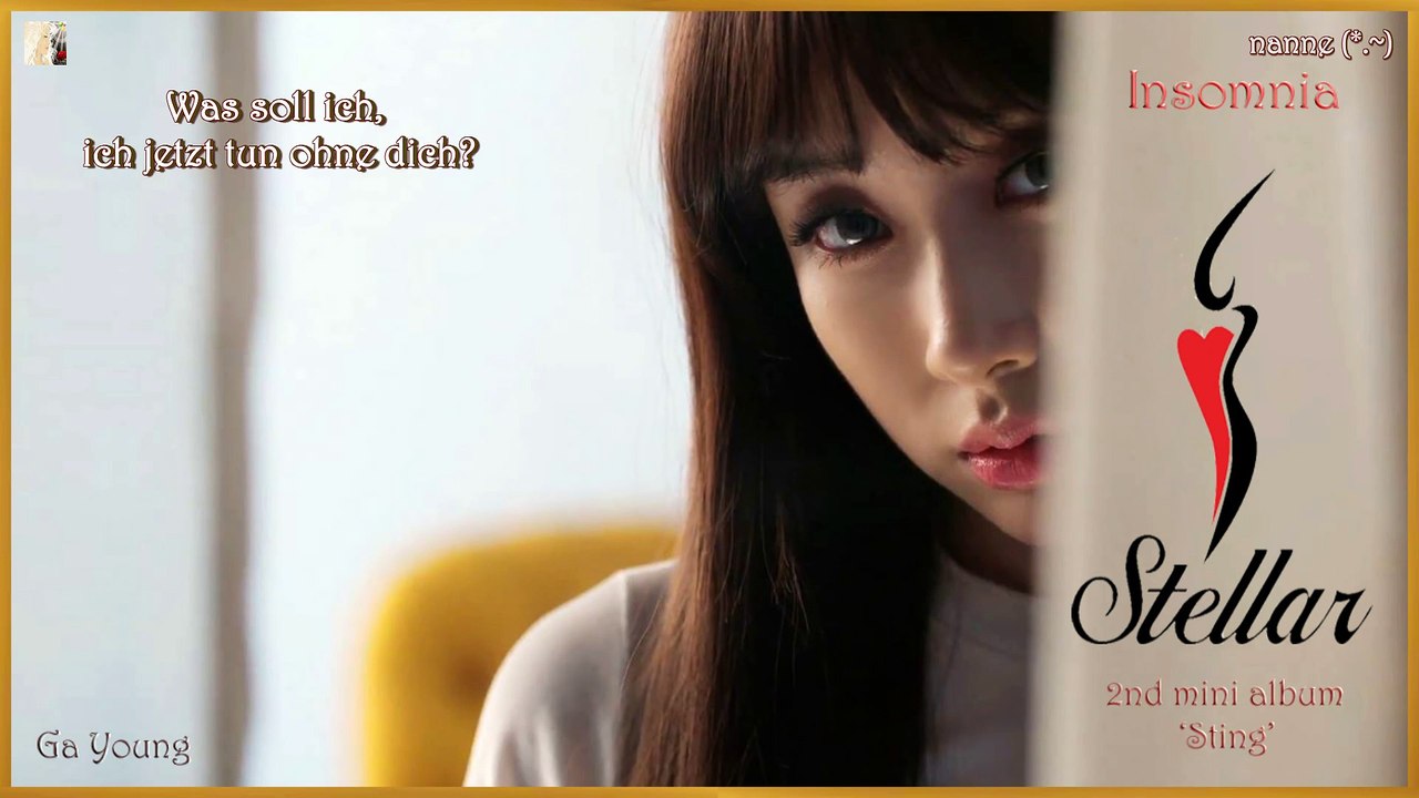Stellar - Insomnia k-pop [german Sub] 2nd mini album ‘Sting’