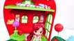 Strawberry Shortcake Doll House and Cafe *** Play doh Strawberry Surprise Eggs (FULL HD)