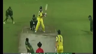 Saeed Ajmal Amazing Reaction On Glenn Maxwell's Reverse Sweep Must Watch.Rare cricket video