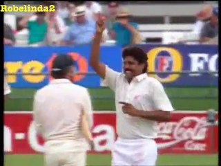 Kapil Dev 3 unplayable deliveries in a row, owns Australia, 2 wickets of genius 1991.Rare cricket video