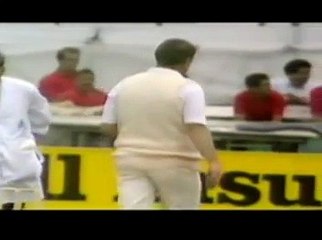 Kapil Dev 4 sixes in a row (To avoid Follow On).Rare cricket video