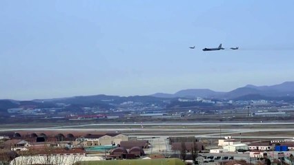 US Air Force Show Force With Powerful B 52 Bomber After North Korea H Bomb Test