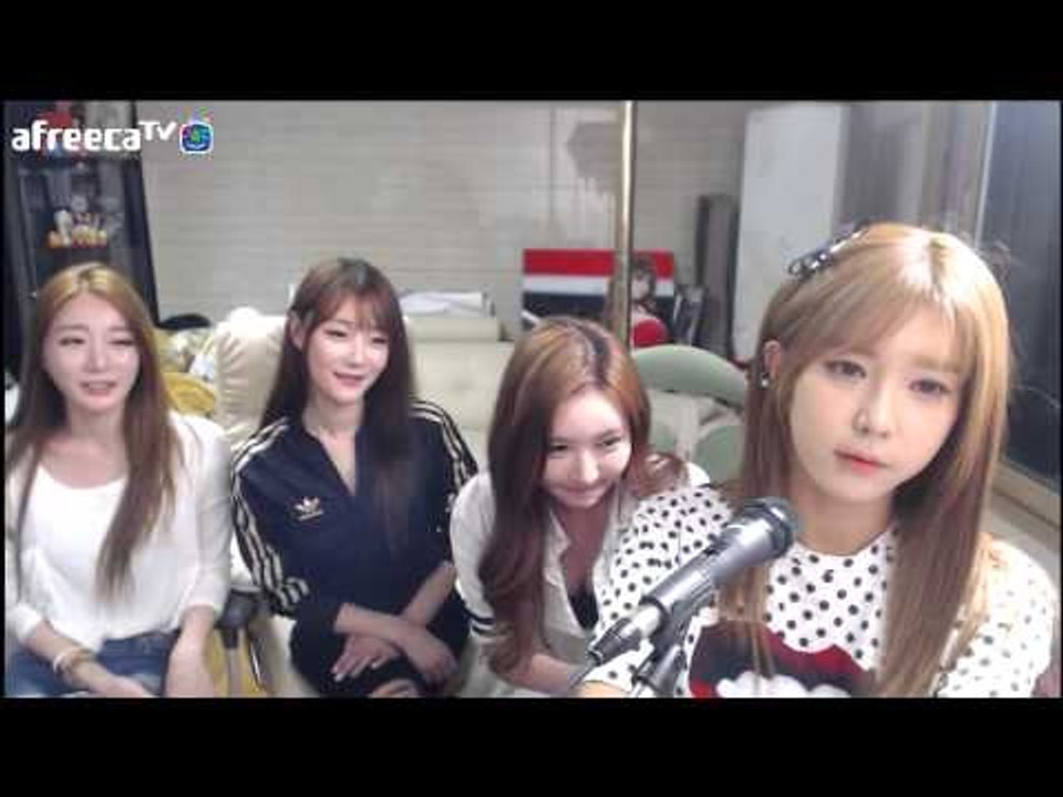 [2] 섹시한 레이싱모델 친구들과 오랜만에 합동방송 - 허윤미허니TV