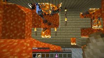 Minecraft: BURNING GAMINGWITHJEN\'S HOUSE (LAVA INSIDE JEN\'S HOME!) Mini-Game