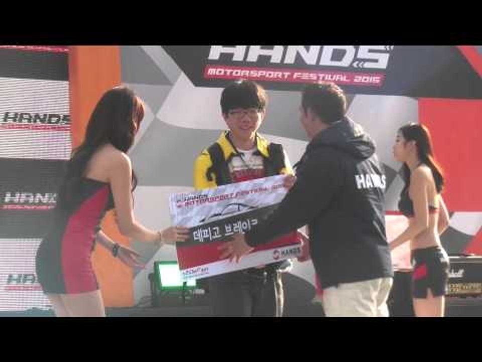 [21] Huh Yun Mi HoneyTV - Sexy racing model Hands motorsport festival the first competition