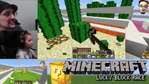 FGTEEV Minecraft Lucky Block Race #1: We Are Such Cheaters & Mom\'s a Noob (Mod Mini-Game)