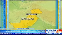 Ataque talibán a una universidad de Pakistán deja al menos 25 muertos y varios heridos