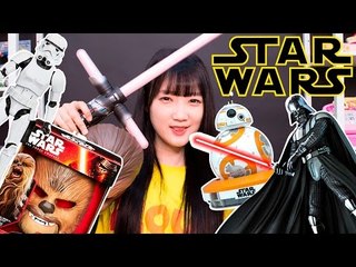 스타워즈 E7 츄바카 일렉트로닉 마스크 & BB-8 로봇 장난감 놀이 | Star Wars E7 Chewbacca Electronic Mask & BB-8 Robot Toy