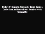 [PDF Download] Modern Art Desserts: Recipes for Cakes Cookies Confections and Frozen Treats