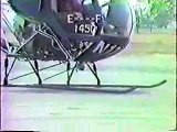 Helicopter Aviation - Civil - Crash-moron trying to fly helicopter (must see)