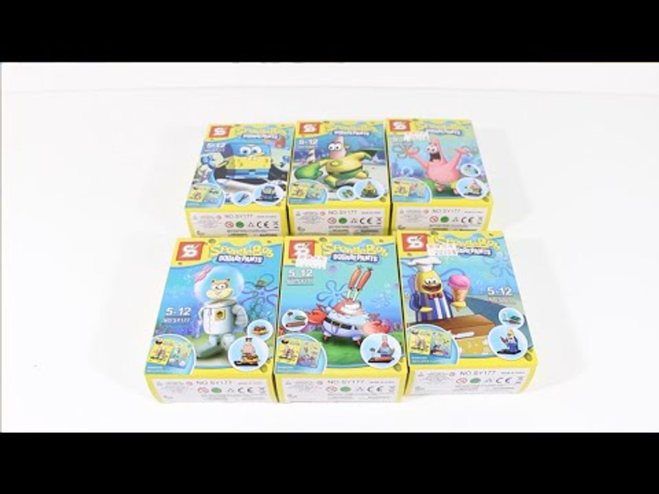 네모바지 스폰지밥 레고st - spongebob squarepants lego.st