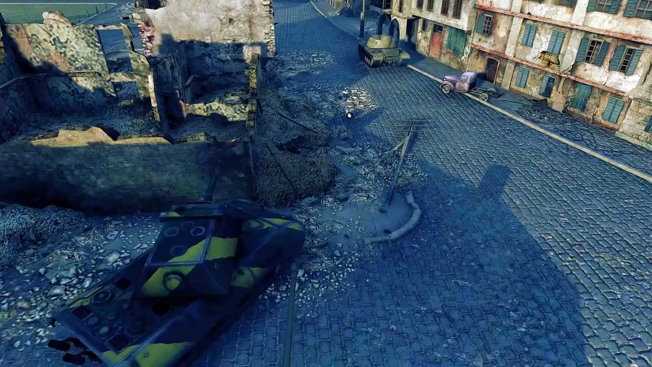 Тактика на пальцах обратный ромб - от Slayer [World Of Tanks]