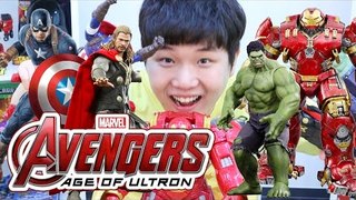 말하는 어벤져스2 피규어! 아이언맨 토르 캡틴아메리카 헐크 Avengers:age of ultron Titan hero tech sound action figure