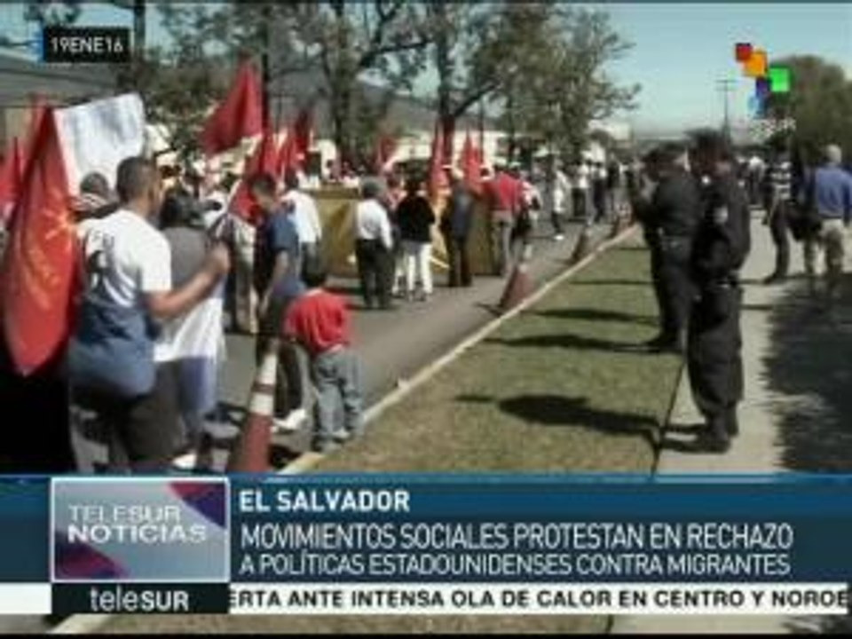 Activistas repudian incremento de redadas de EEUU contra salvadoreños