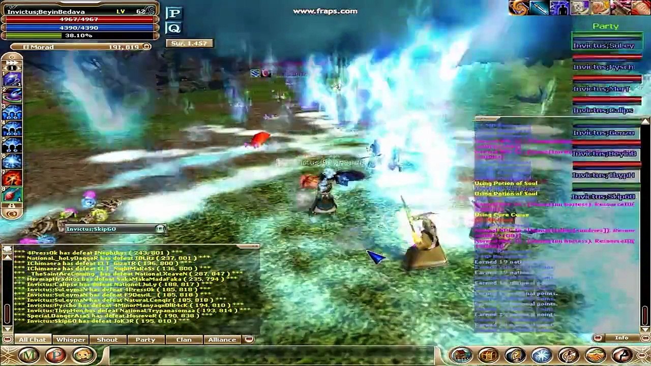 InvictusSoldiers Pk Movies 2012 Knight Online Ardream LostKO Mage team