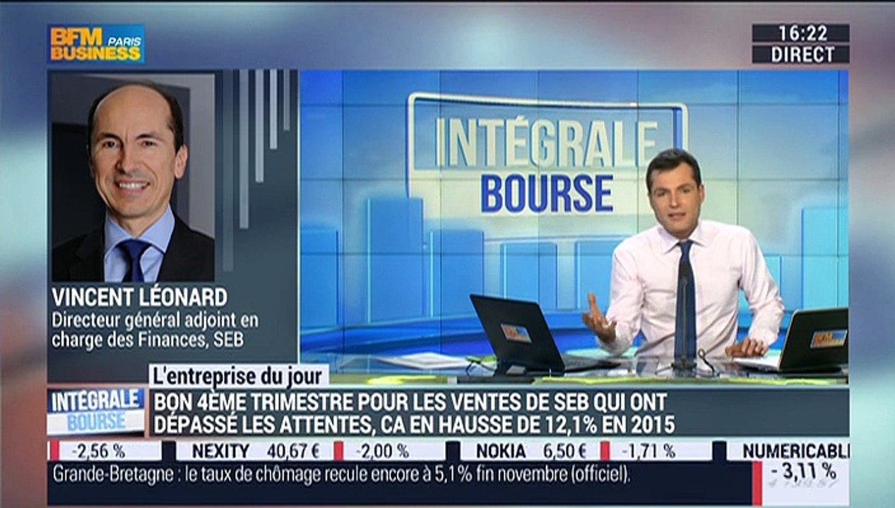 SEB annonce des ventes en hausse de 12,1% en 2015 - 20/01