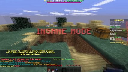 Minecraft Skywars reto del pico