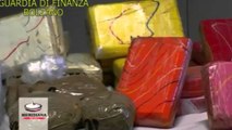 Kapet në Brindisi vlonjati me 450 kg marijuanë me vlerë 5 milionë euro- Ora News