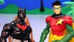 BATMAN, ROBIN and SPIDERMAN Finding BIGFOOT [Toys] Animal Planet Playset Video for Kids Toypals.tv