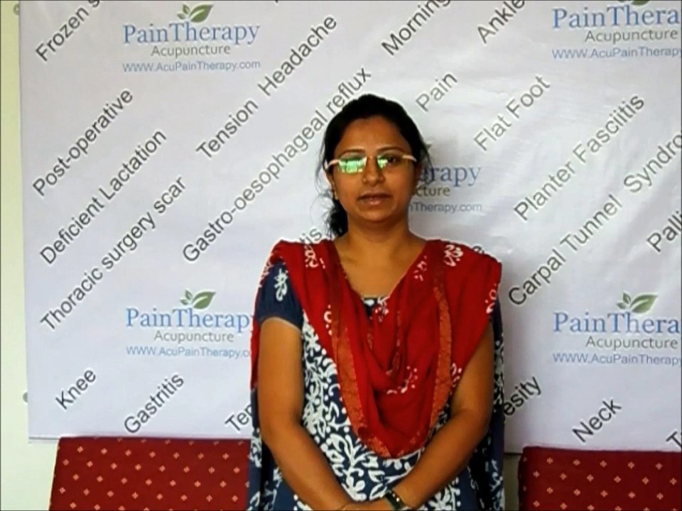 Acupucnture relives Scar Pain