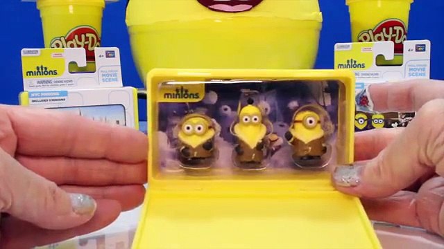 Minions Movie Toys MICRO MINION PLAYSETS | Surprise Minion Egg Movie Scenes Toypals.tv