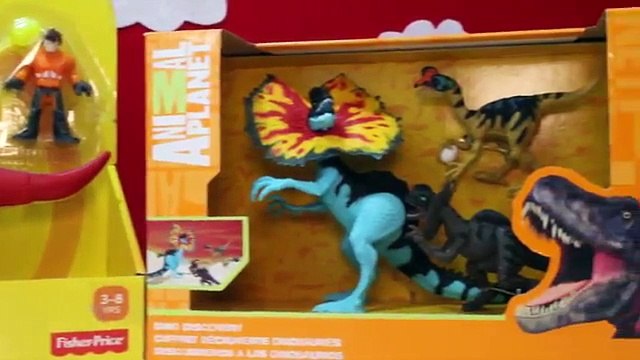 Triceratops, Stegosaurus, Dilophosaurus, Oviraptor DINOSAUR TOYS