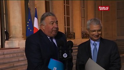 La prolongation de l'état d'urgence tout à fait probable, affirme François Hollande à Larcher et Bartolone