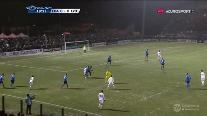 0-1 Sergi Darder - Chambly v. Lyon 20.01.2016 HD