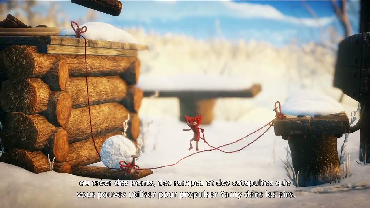 Unravel- Bande-annonce "Résoudre les Puzzles avec Yarny"