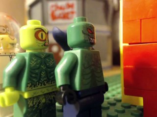 lego spongebob artist unknown