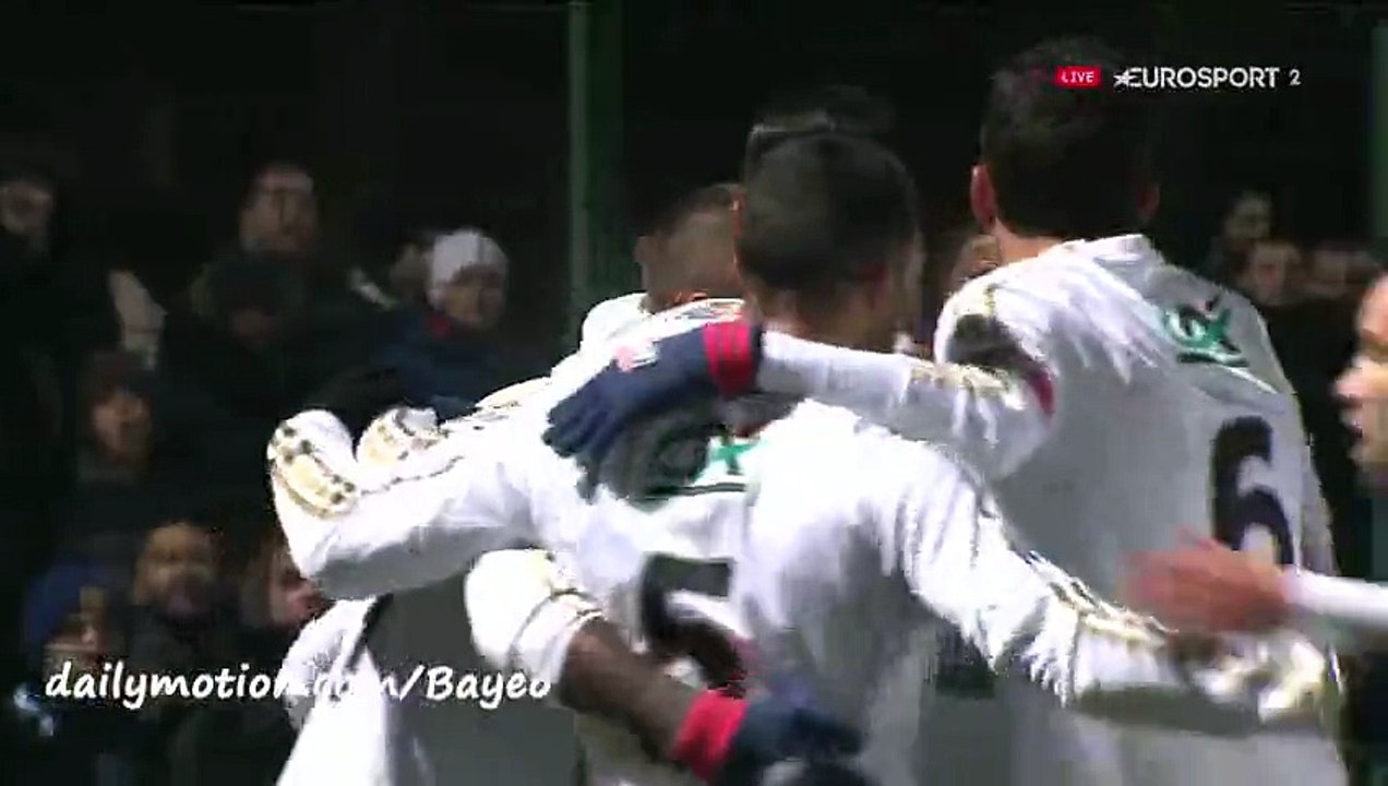 Sergi Darder Goal - Chambly 0-1 Lyon - 20-01-2016
